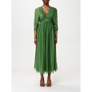 Kaos Green Silk Casual Women's Dress